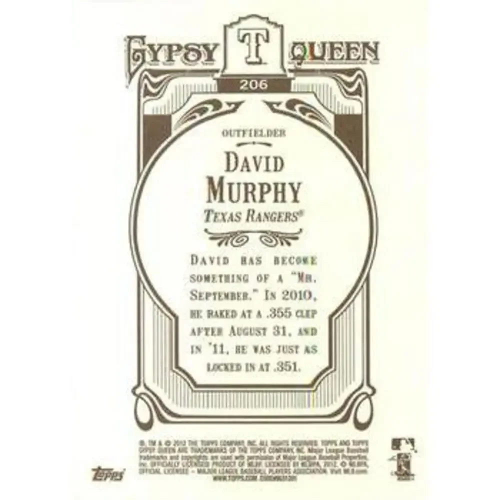 Topps 2012 gypsy